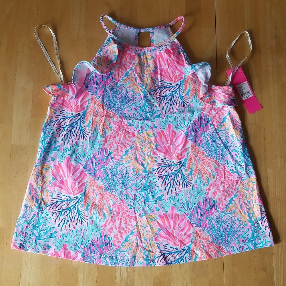 Lilly Pulitzer Billie Top in Multi Splashdance